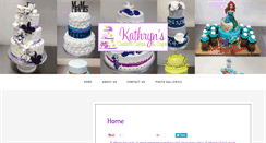 Desktop Screenshot of kathrynscustomcakesandcups.com