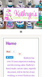 Mobile Screenshot of kathrynscustomcakesandcups.com